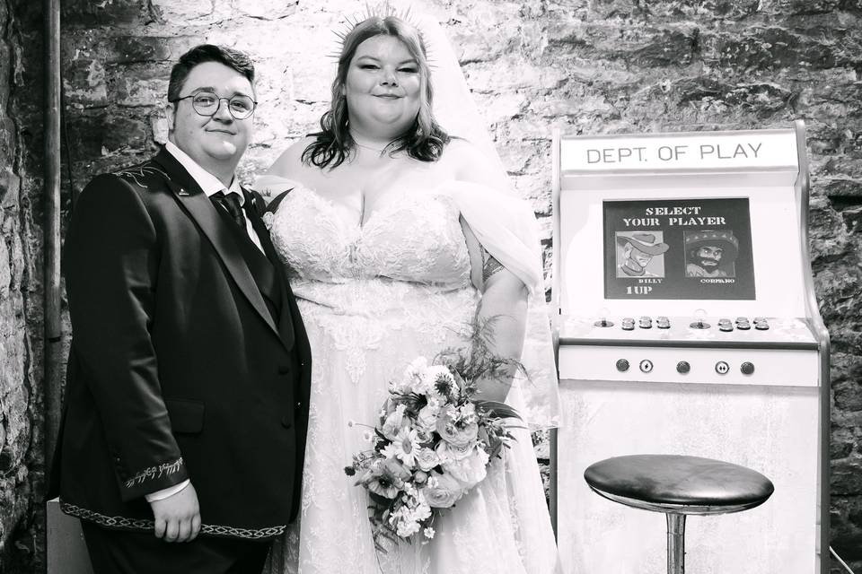 Arcades at OUR wedding!