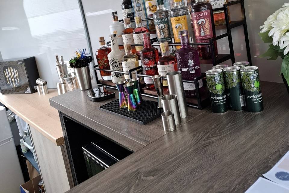 Small selection of spirits