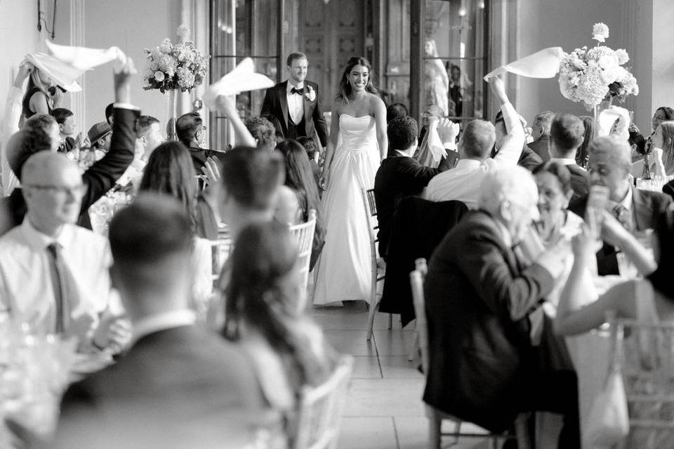Couple entrance