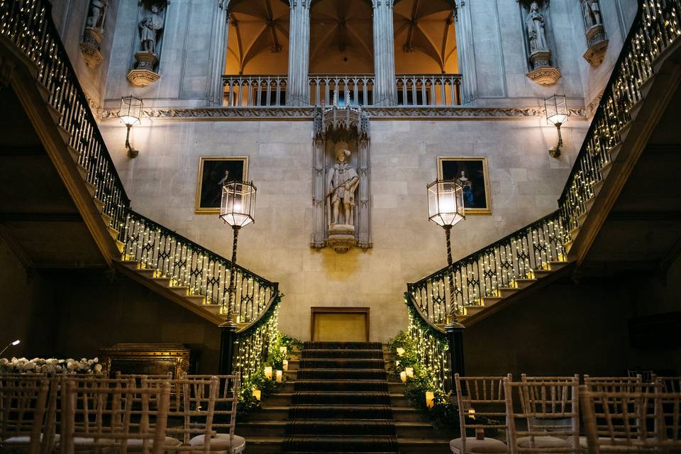 The grand staircase