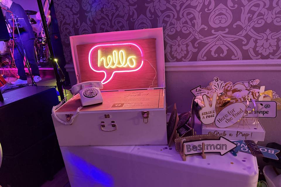 Audio Guest book