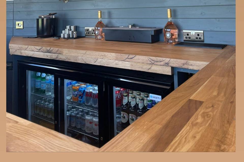 Mobile bar interior