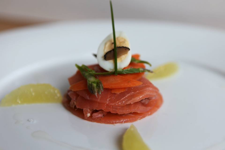 Smoked Salmon Starter