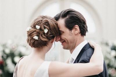 Elegant wedding hair