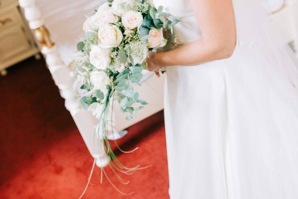 Bridal look at Branston Hall