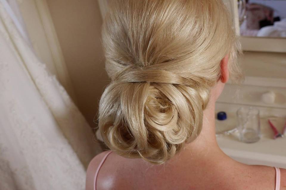 Bridal hair
