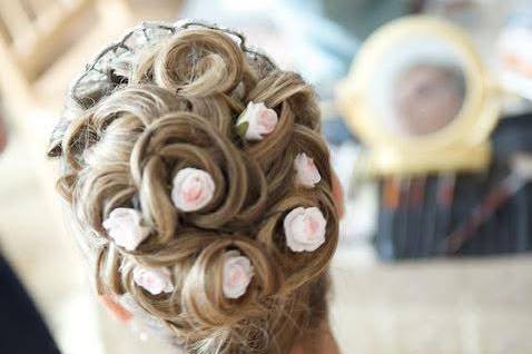 Bridal hair