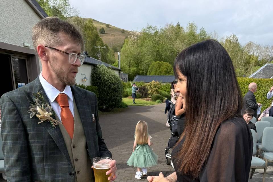 Me and the Groom