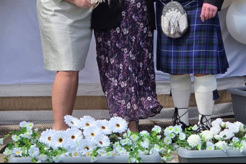 The Bride and Groom