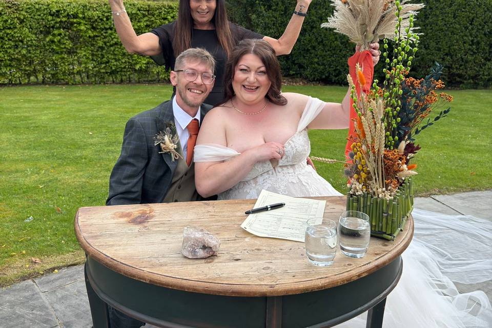 Yay!! We did it!!