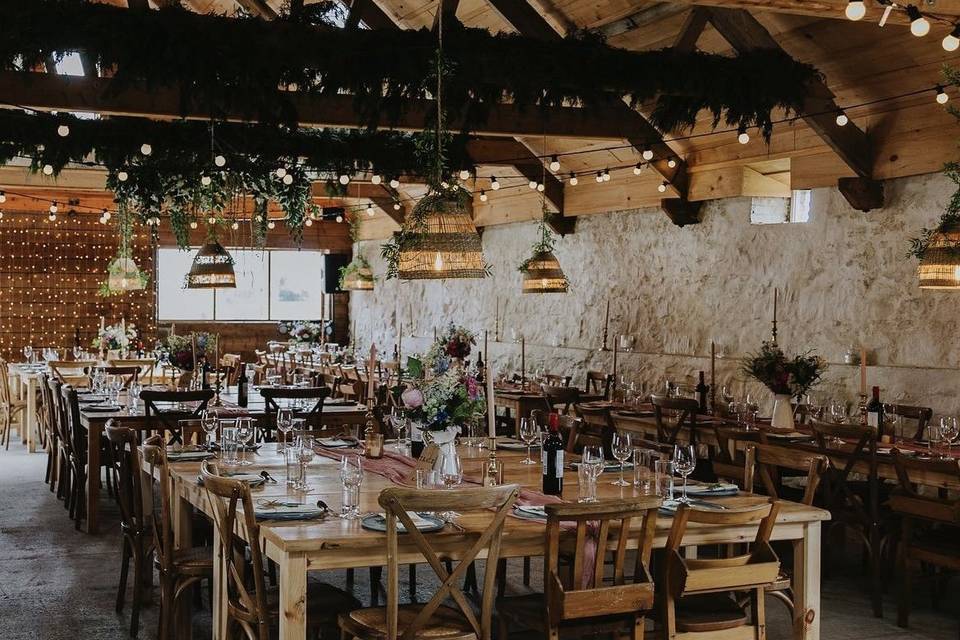 Formal seating up to 150