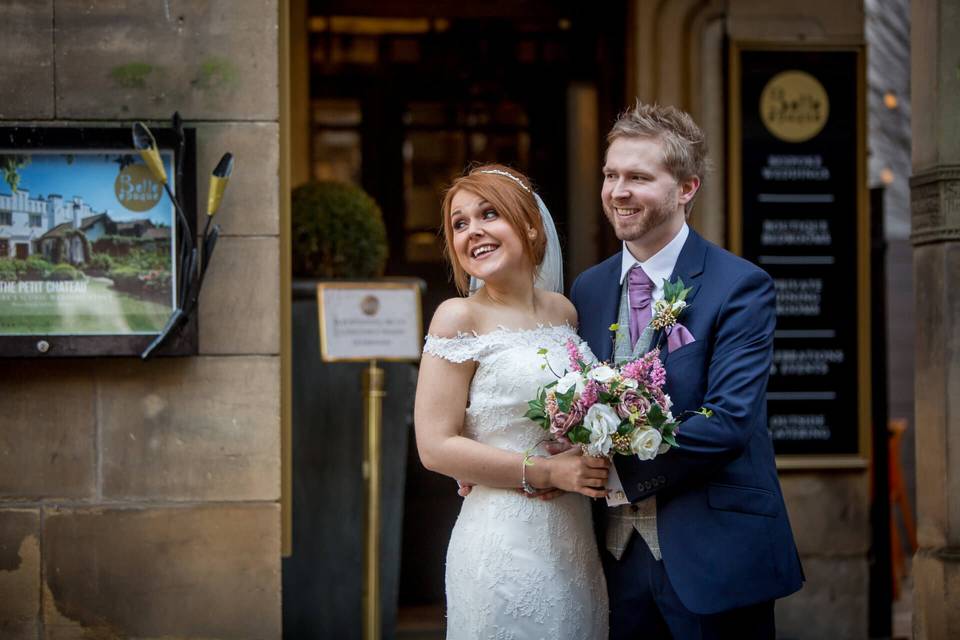 Bride and Groom Cheshire