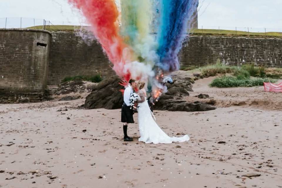 A colourful way to celebrate