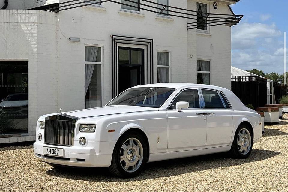 Luxury wedding transport