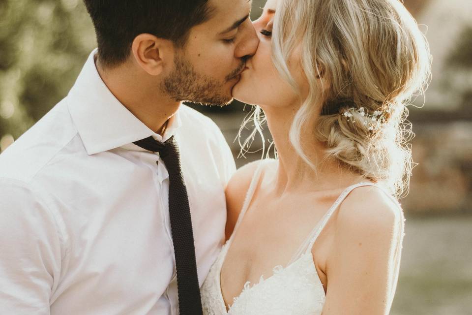 Couple at Ufton Court