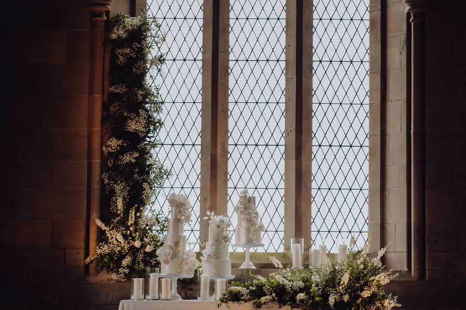 Church flowers with a wow