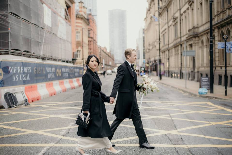 Manchester city wedding