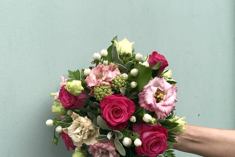 Bridal posy bouquet