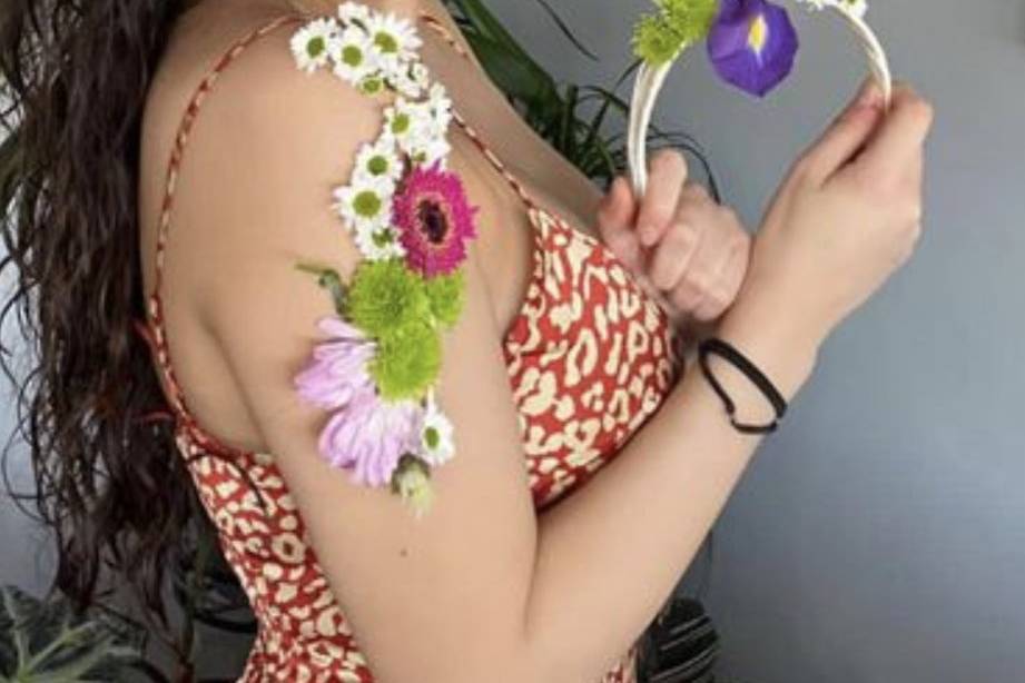 Floral tattoo