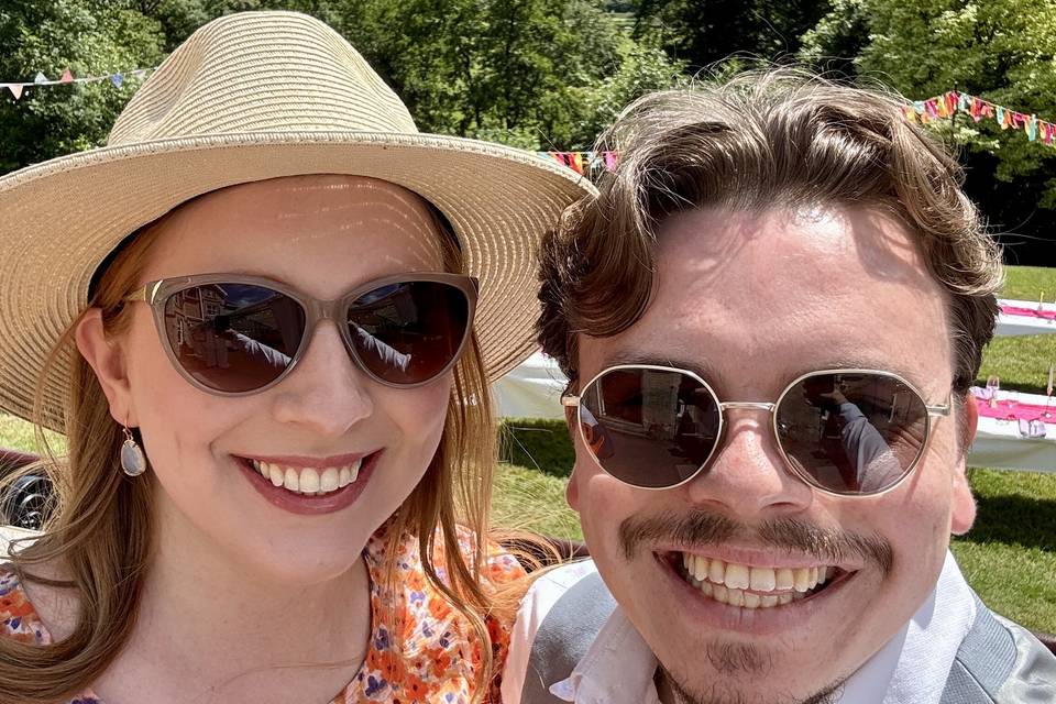Festival themed wedding