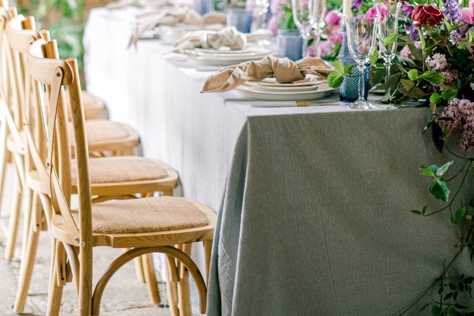 Garden-inspired table