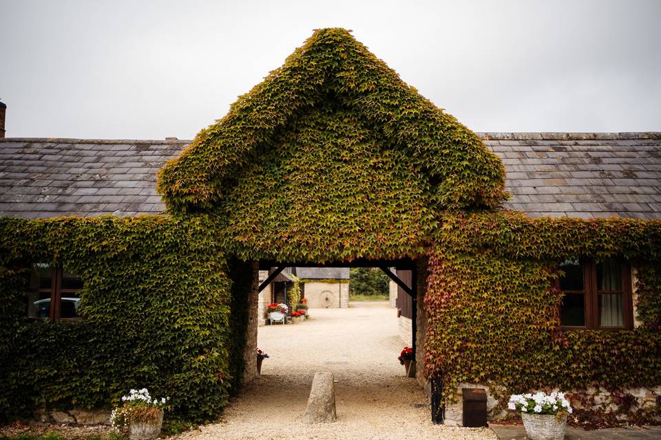 Archway at Huntsmill Farm