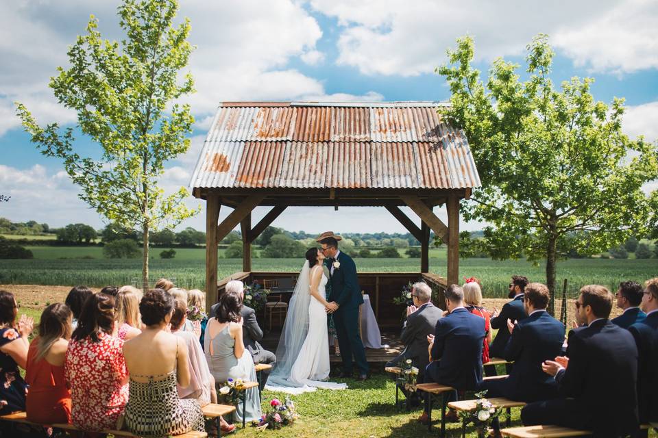 Ceremony at the Shed