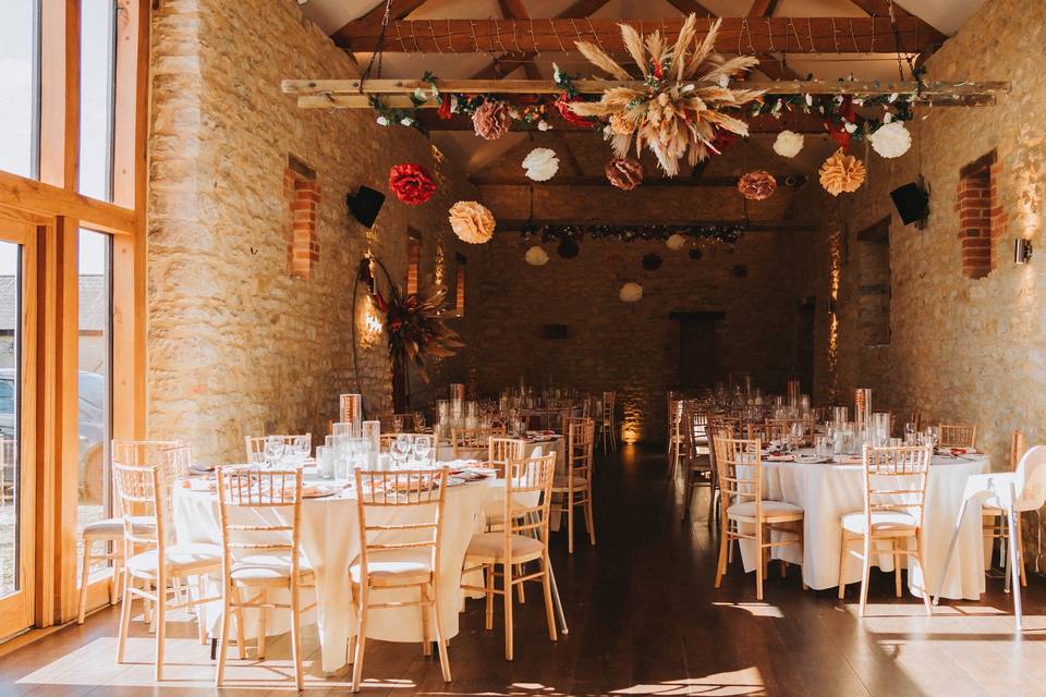 Wedding Breakfast at Huntsmill