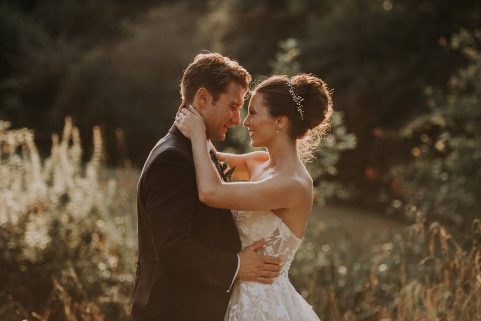 Bride and groom