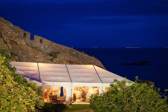 Wedding marquee