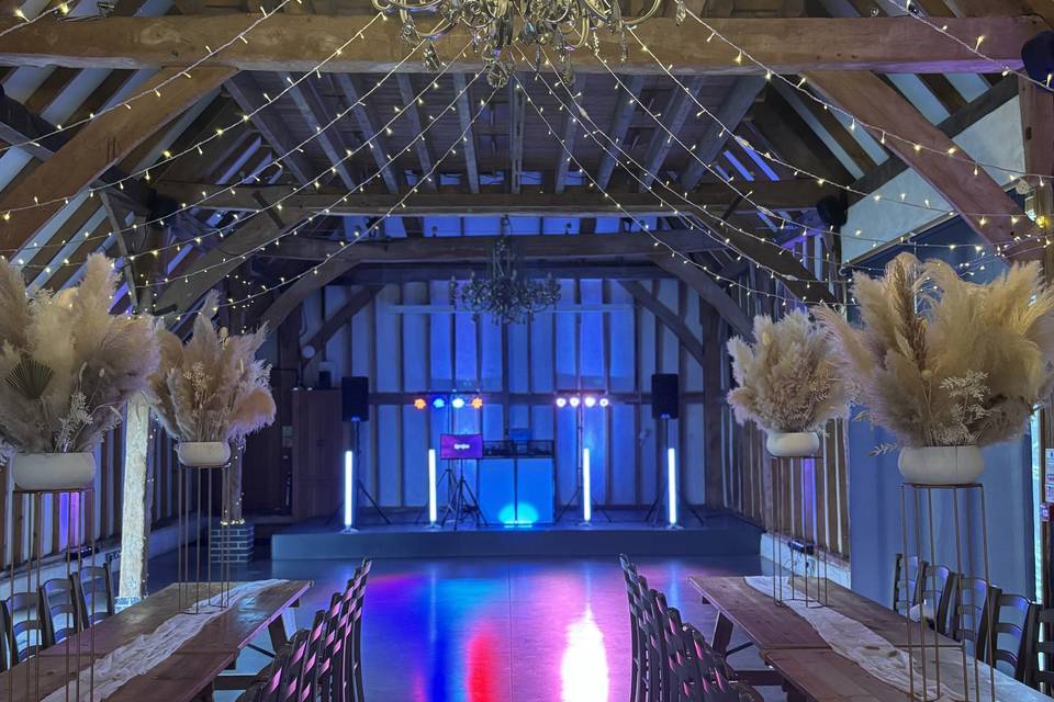 Beautiful party set up