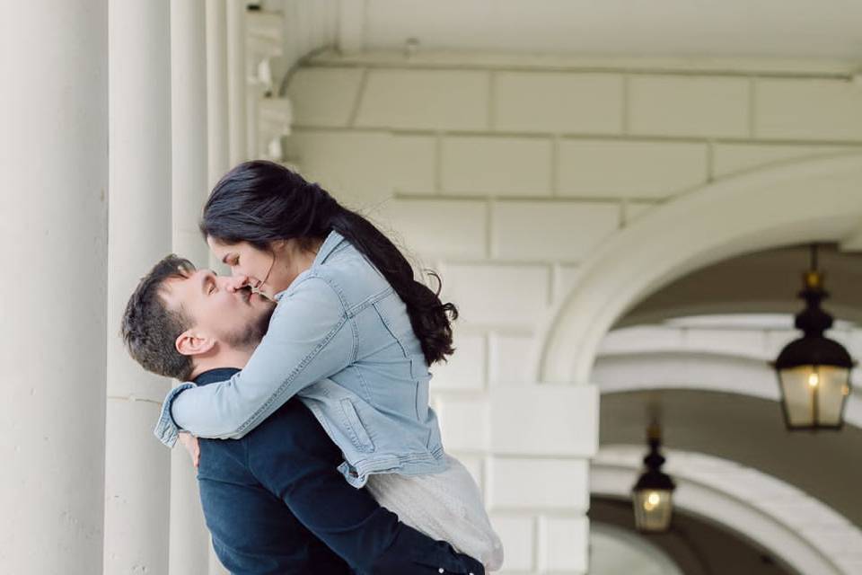 Engagement Photos in Greenwich