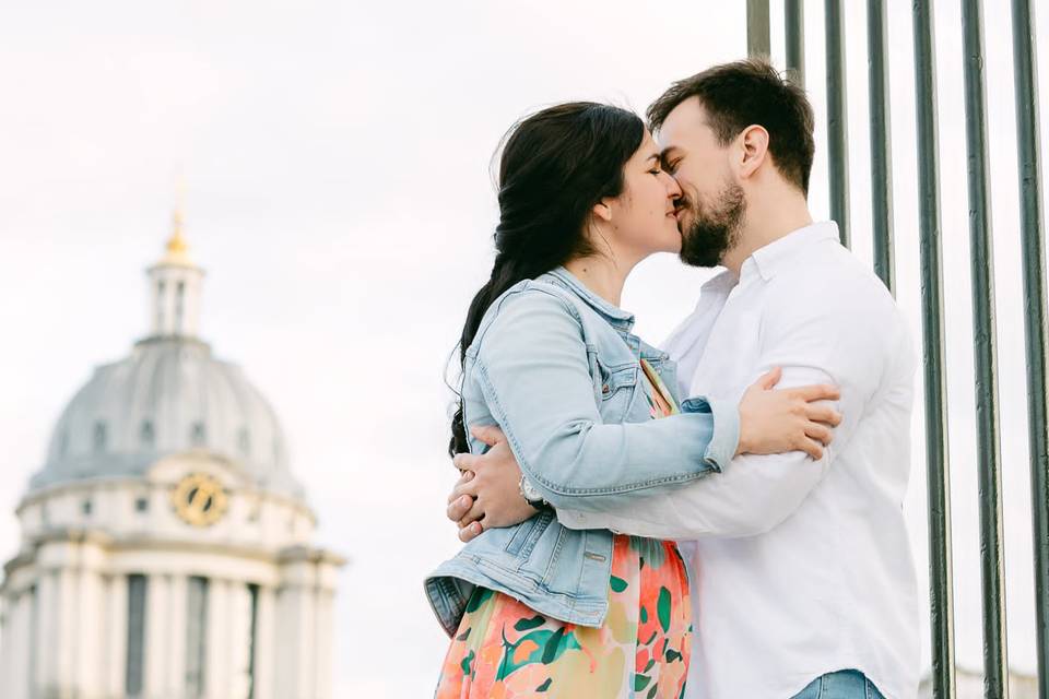 Engagement Photos in Greenwich