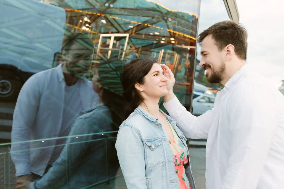 Engagement Photos in Greenwich