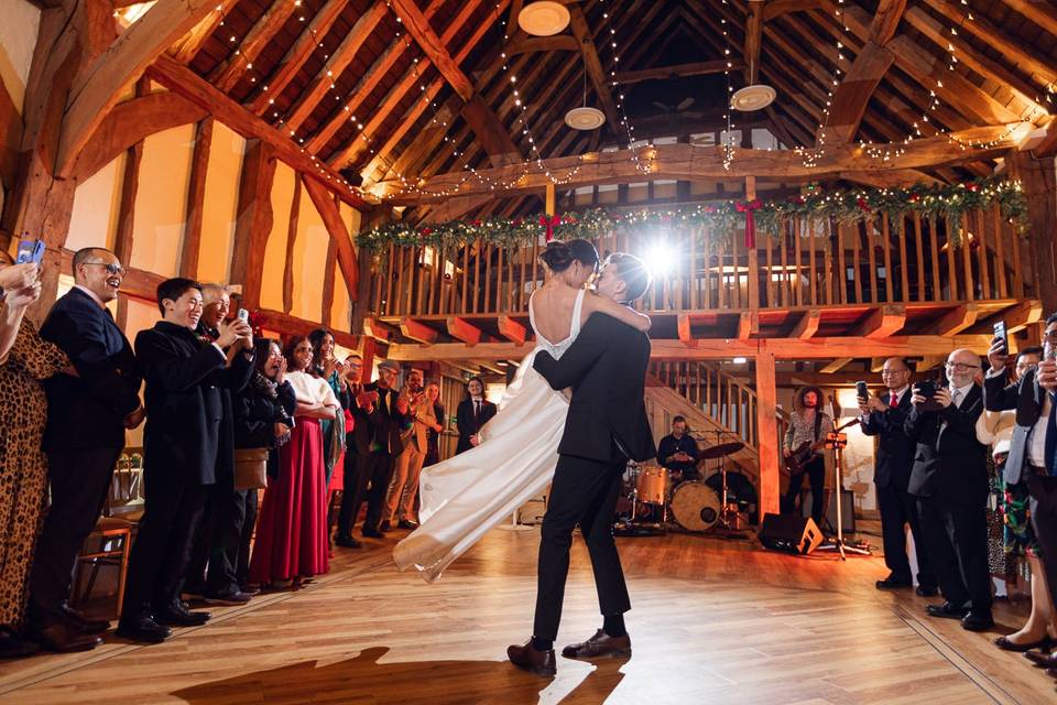 Elegant Church to Barn Wedding