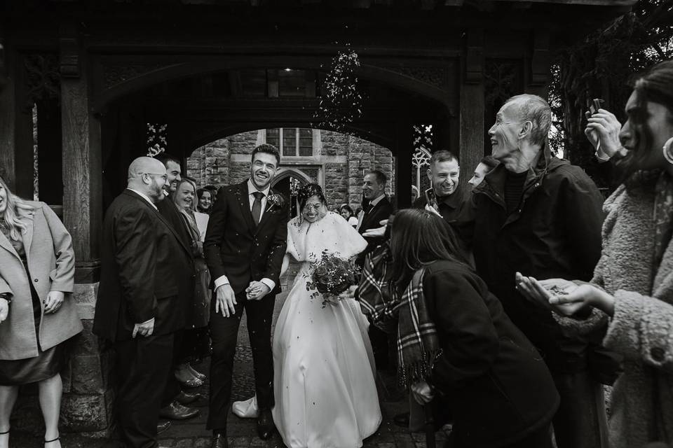 Elegant Church to Barn Wedding