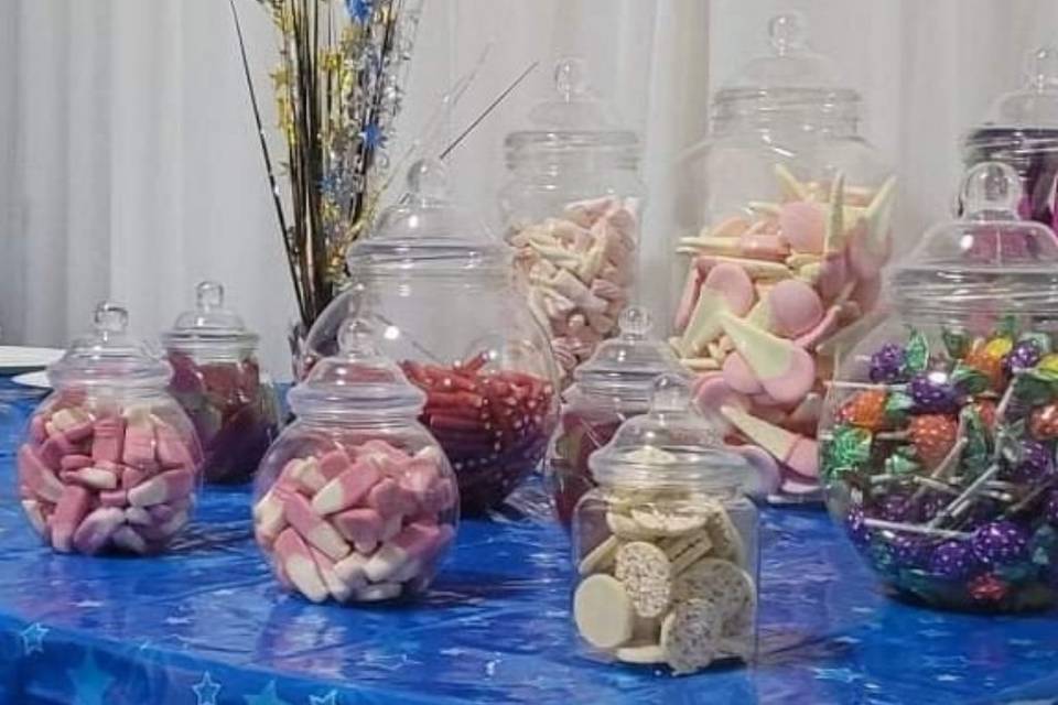 Sweets and jars