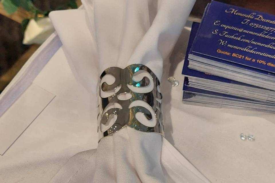 Napkin and ring