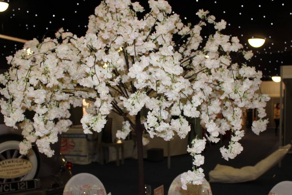 Blossom tree rustic