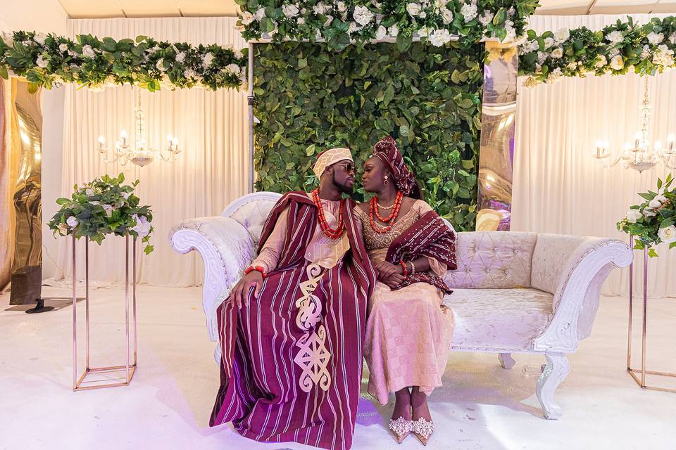 Nigerian Couple's Wedding