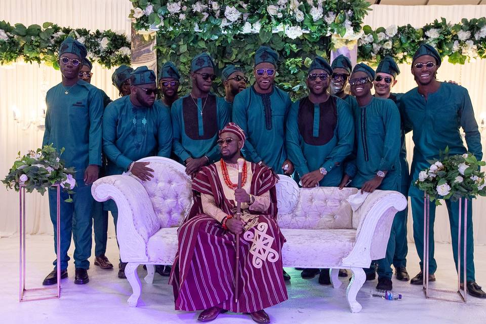 Nigerian Couple's Wedding