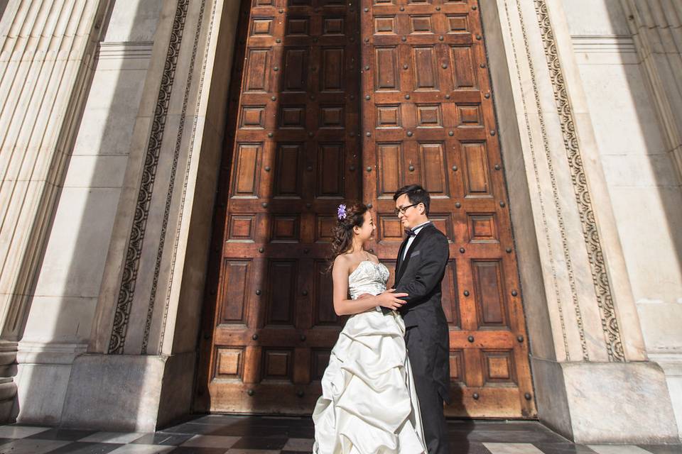 Pre-wedding in central london