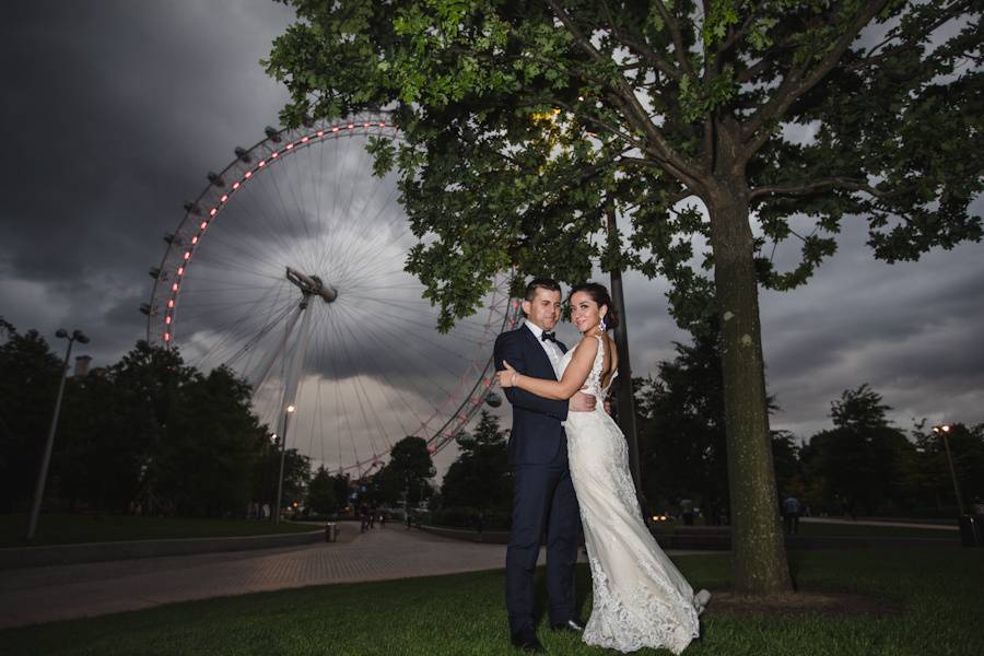 Wedding photo in london