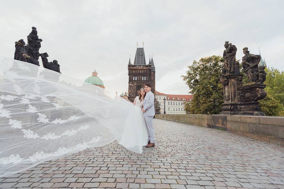 Paris and Prague PreWeddings