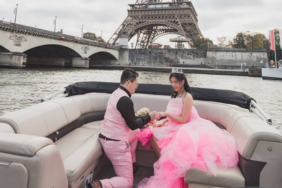 Proposal Photoshoot in Paris