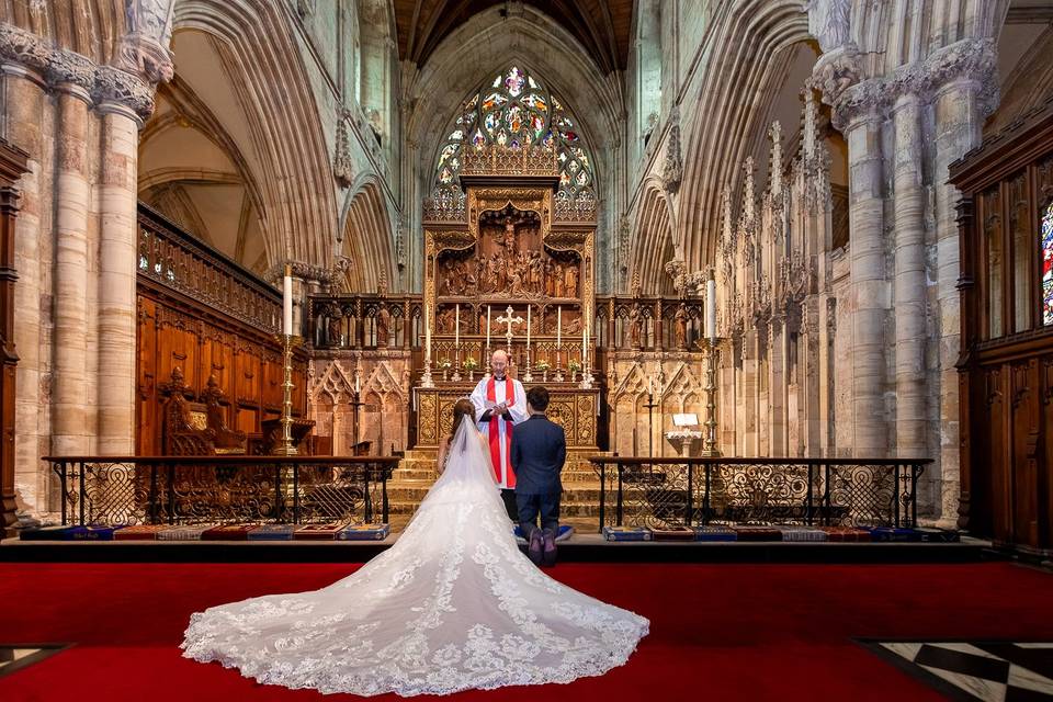 Selby Abbey Wedding PhotoShoot