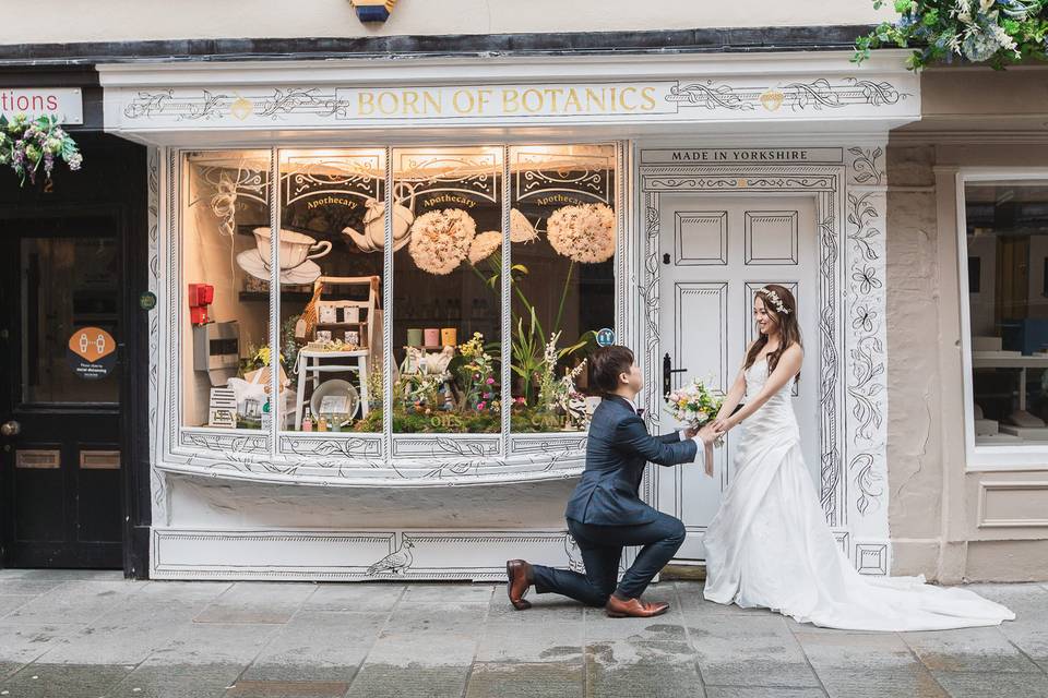 Wedding PhotoShoot in York, UK