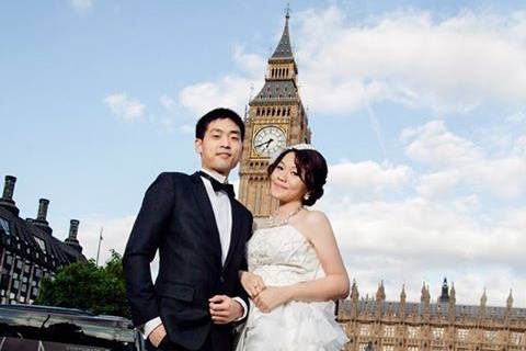 Pre-wedding photos in london