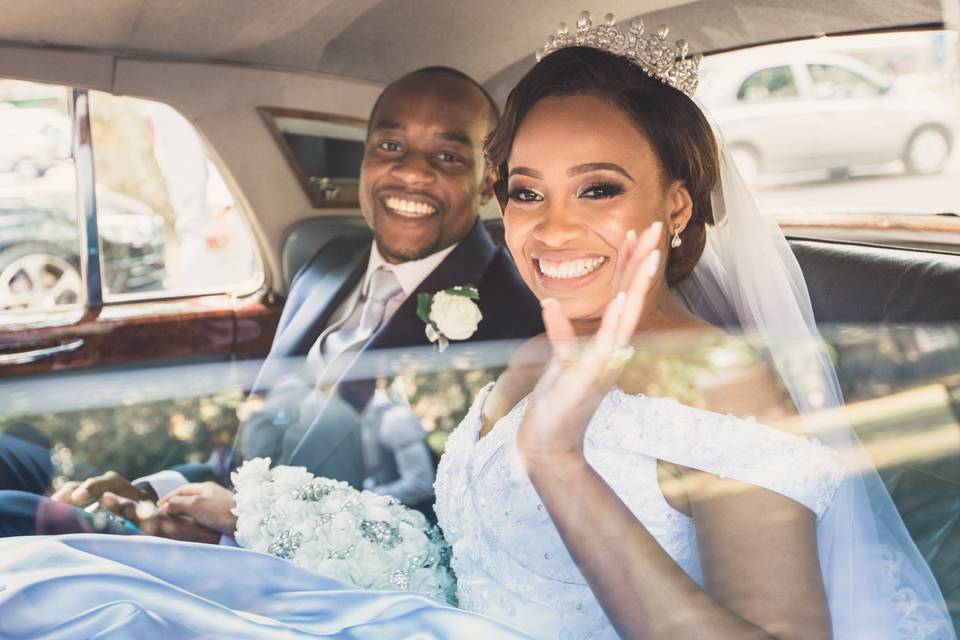 Nigerian Couple Wedding Day