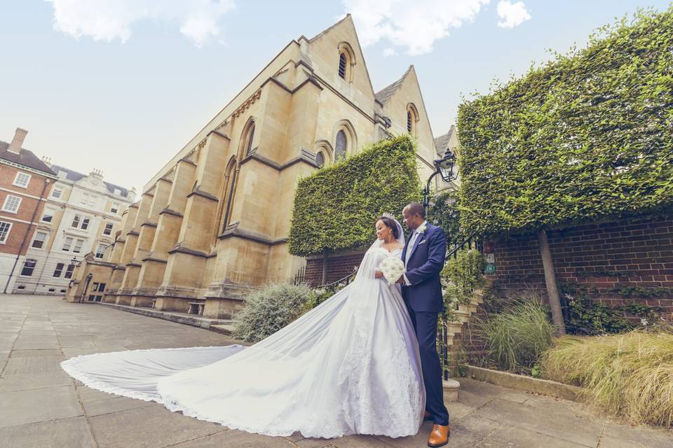 Nigerian Couple Wedding Day